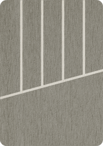 Flexiteek Grey avec calfeutrage blanc