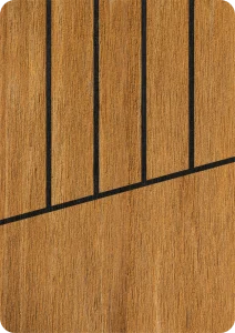 Calfeutrage teak noir