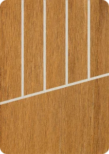Calfeutrage teak blanc