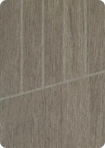 Flexiteek Weathered avec calfeutrage gris